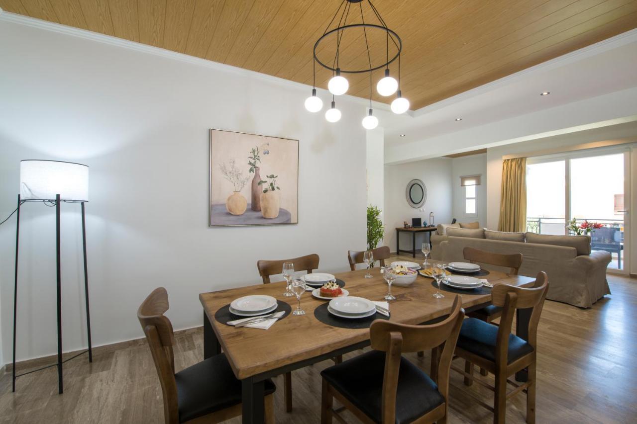 G & E Apartment Kíssamos Eksteriør billede