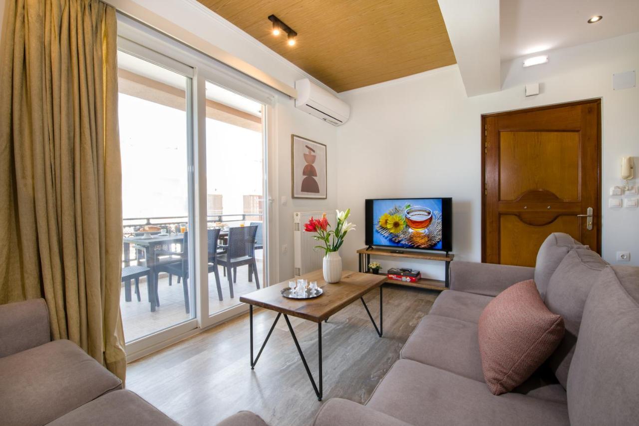 G & E Apartment Kíssamos Eksteriør billede